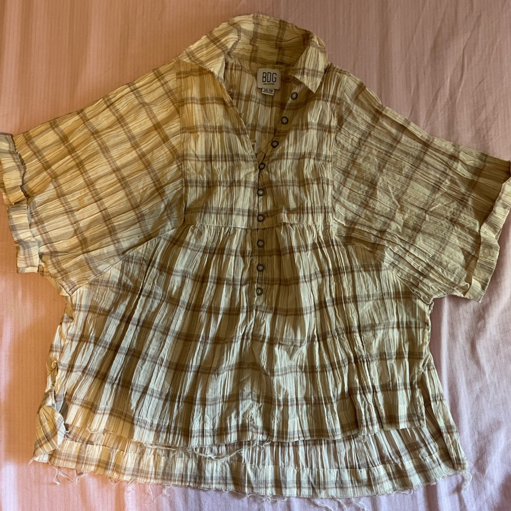 Urban outfitters flannel top